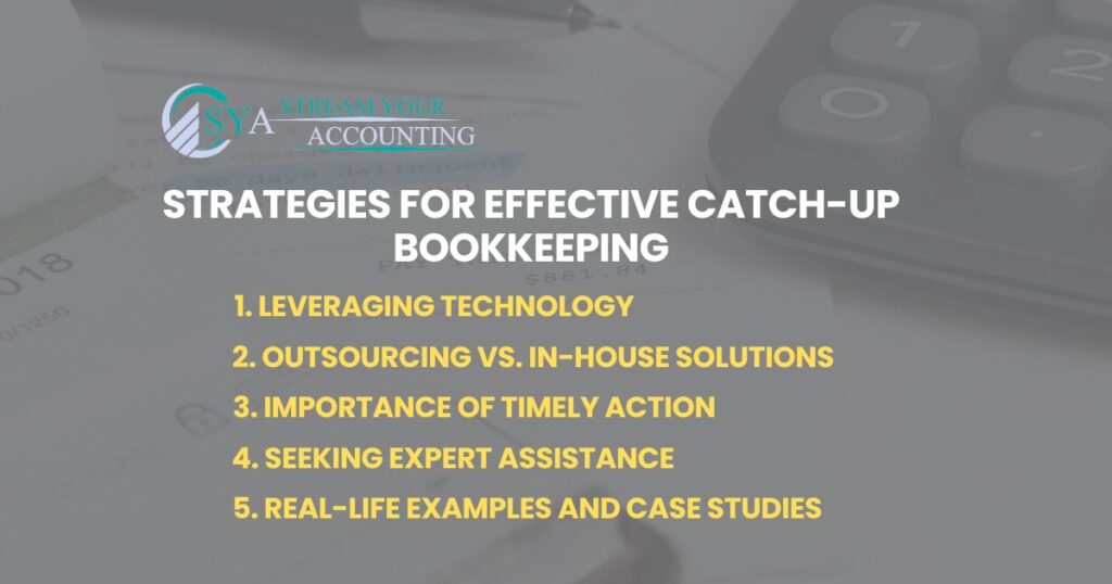 Strategies for Effective Catch-Up Bookkeeping