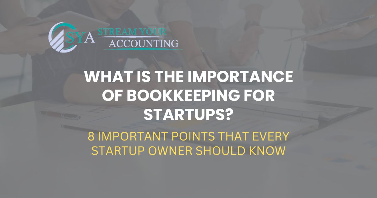 Bookkeeping for startups