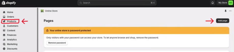 How to add products in Shopify Store