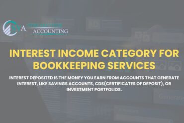 Interest Income Category For Book Bookkeeping Services
